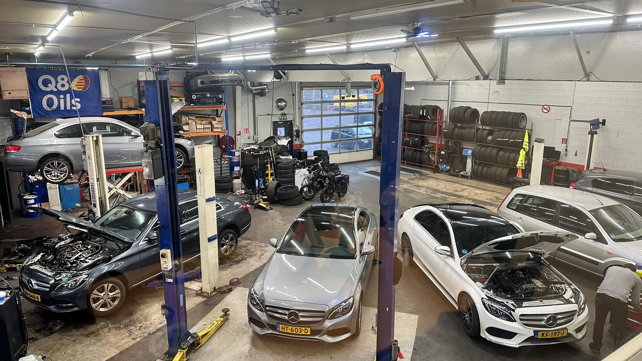 Garage facility view 1